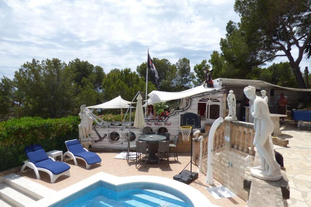 Villa Ocean View Portals Nous  Luaran gambar