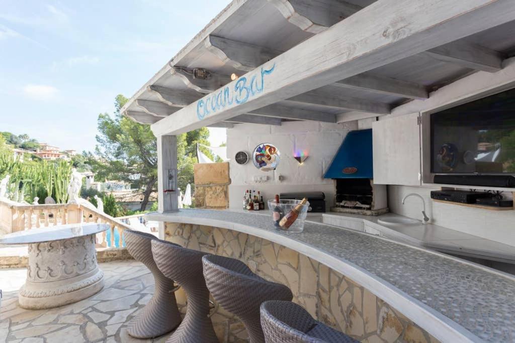 Villa Ocean View Portals Nous  Luaran gambar